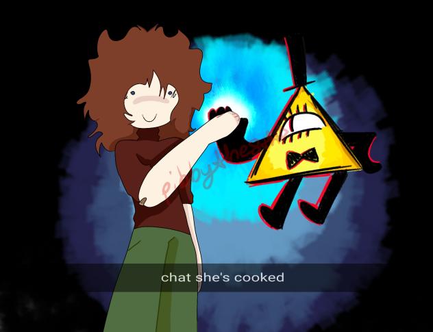 collab with BILL CIPHER