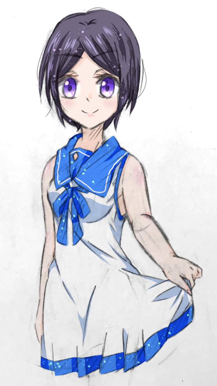 声優つながりで 木虎藍 Ibispaint