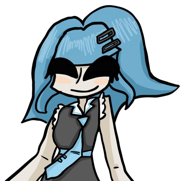 miku inspired doodle