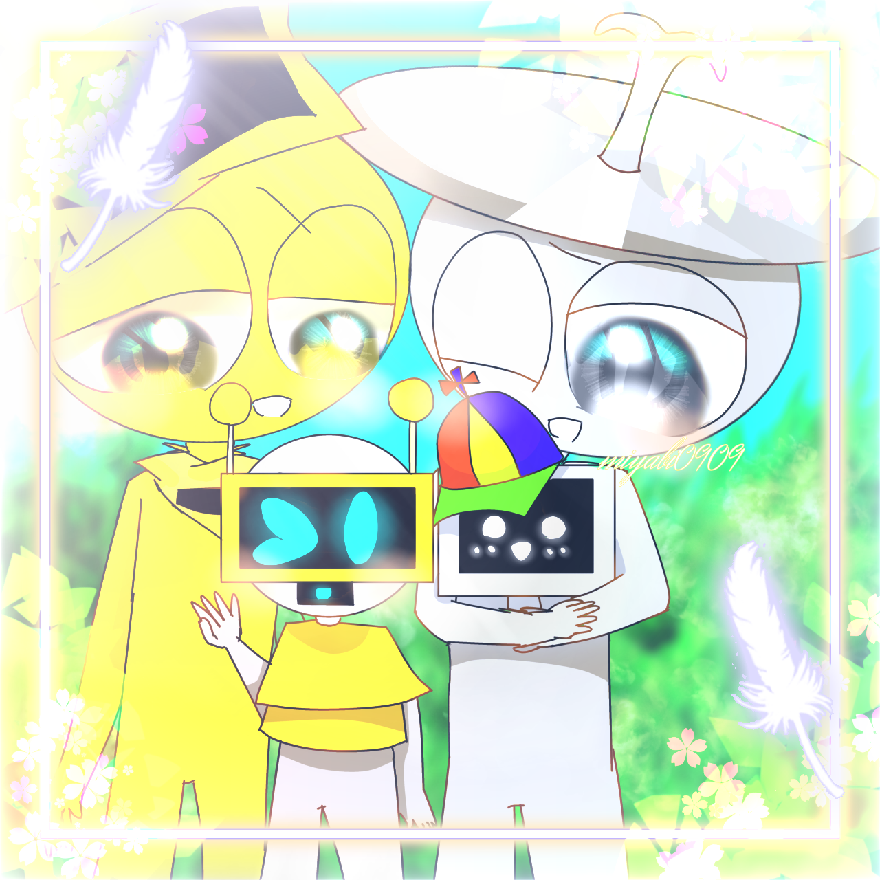 think about you じゃんぼ@家族愛P ✧₊⁎家族💛🩶🛠️🤖💿💻🥽⁎⁺˳✧༚ - ibisPaint