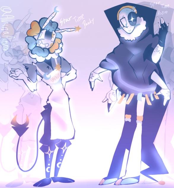 Astro and Dandy Startime skins