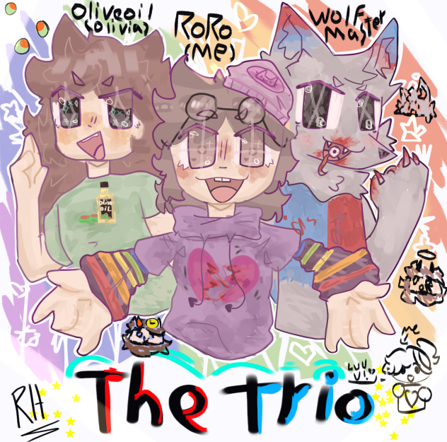 The Trio - ibisPaint