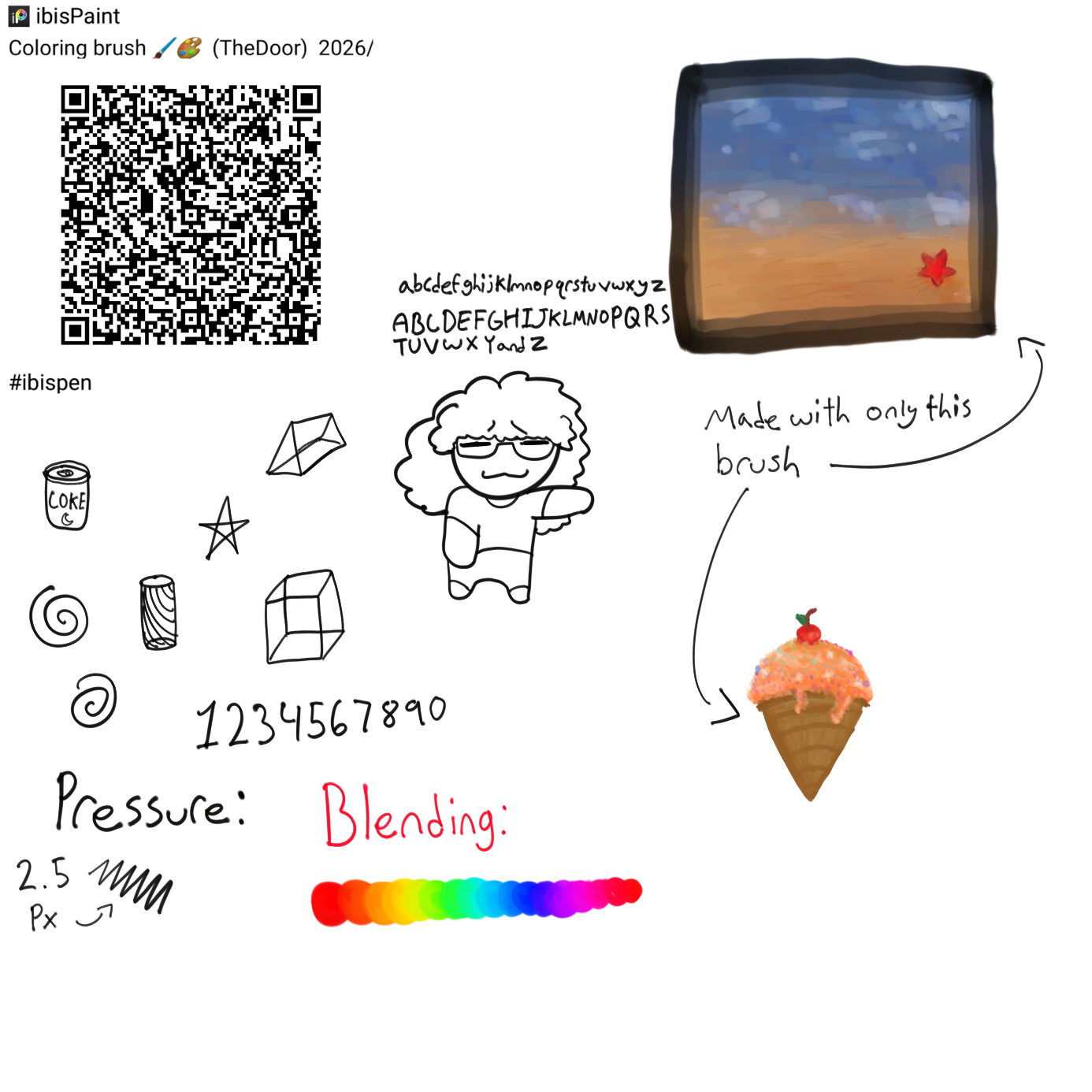 Coloring brush - ibisPaint