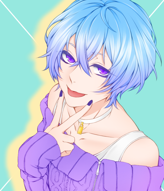 Purple Blue