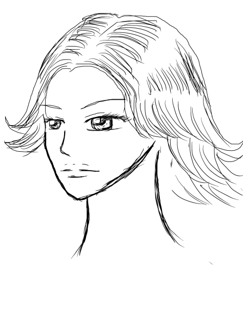 Lady face practice