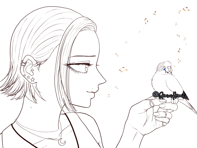 Coloring Page 🐦 ✨