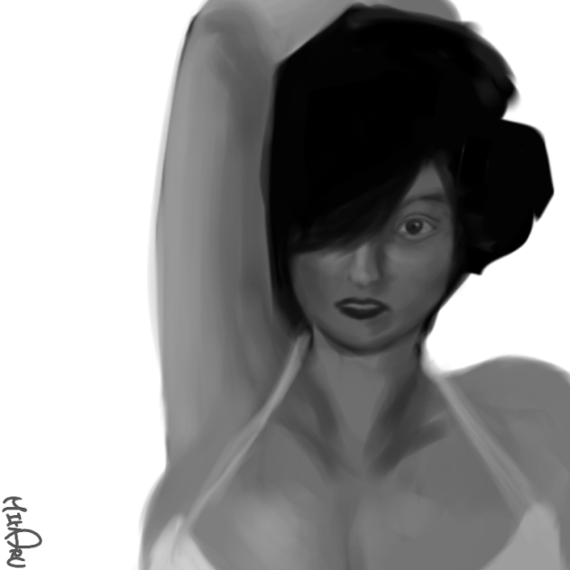 a lady