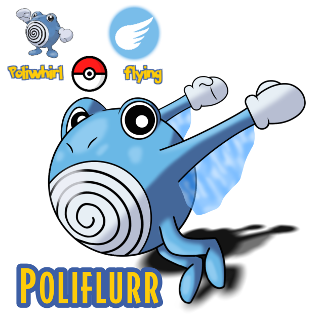 Flying Poliwhirl