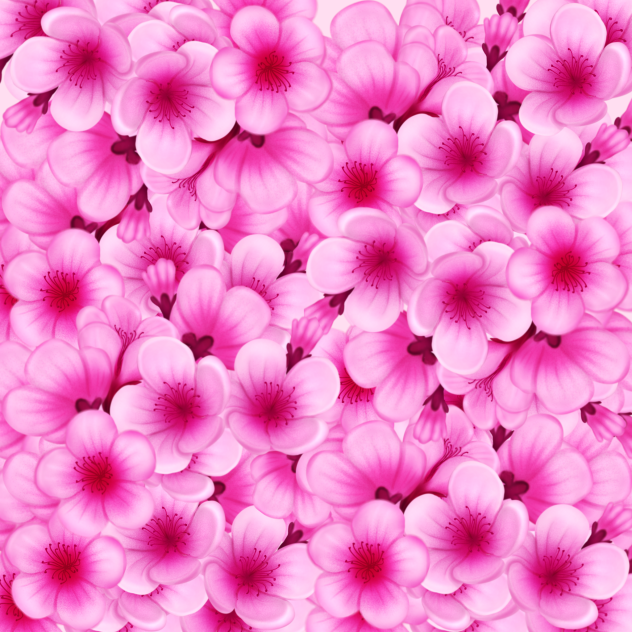 cherry blossom pattern2