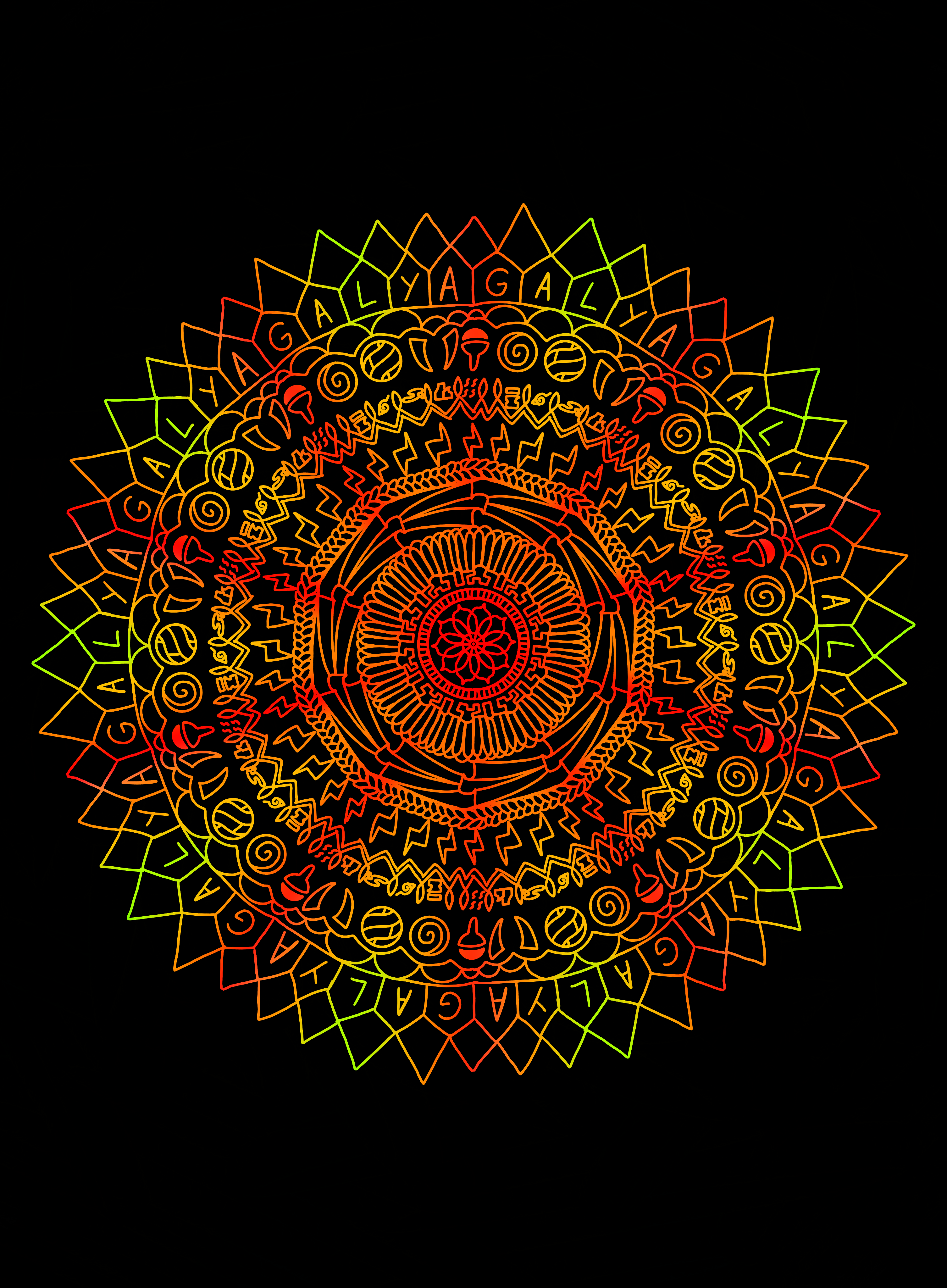 Mandala - ibisPaint