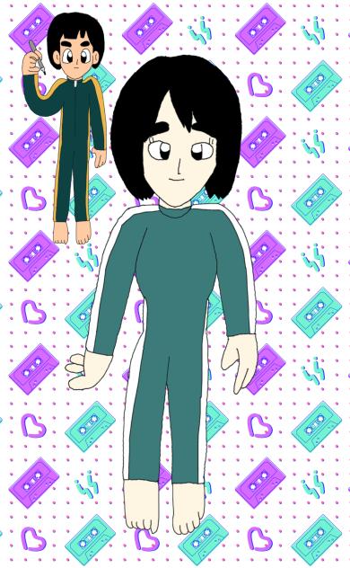 久宝留理子（トラックスーツver)