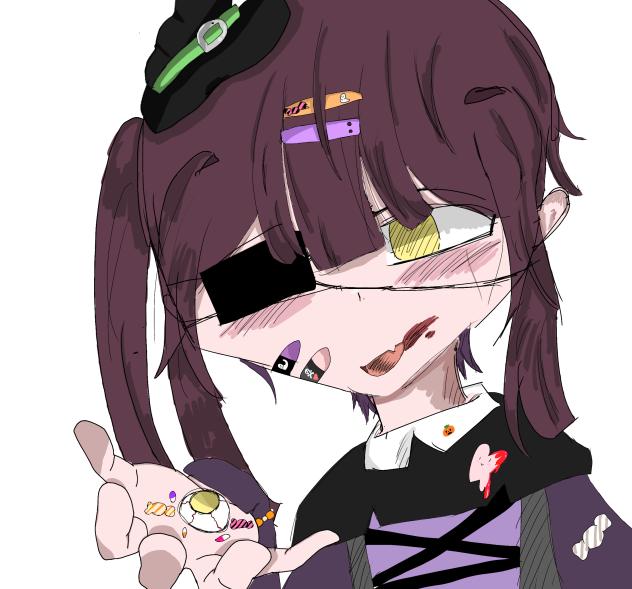 完成に見えるが完成じゃない，ハロウィンイラスト