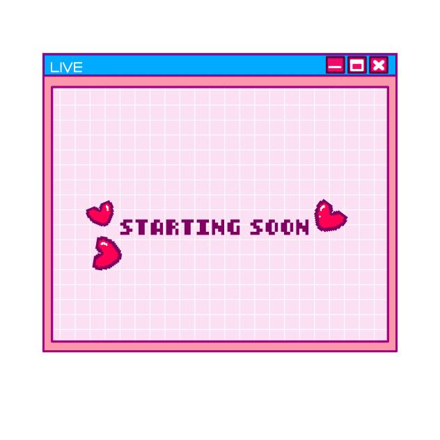 Tab window starting streaming screen