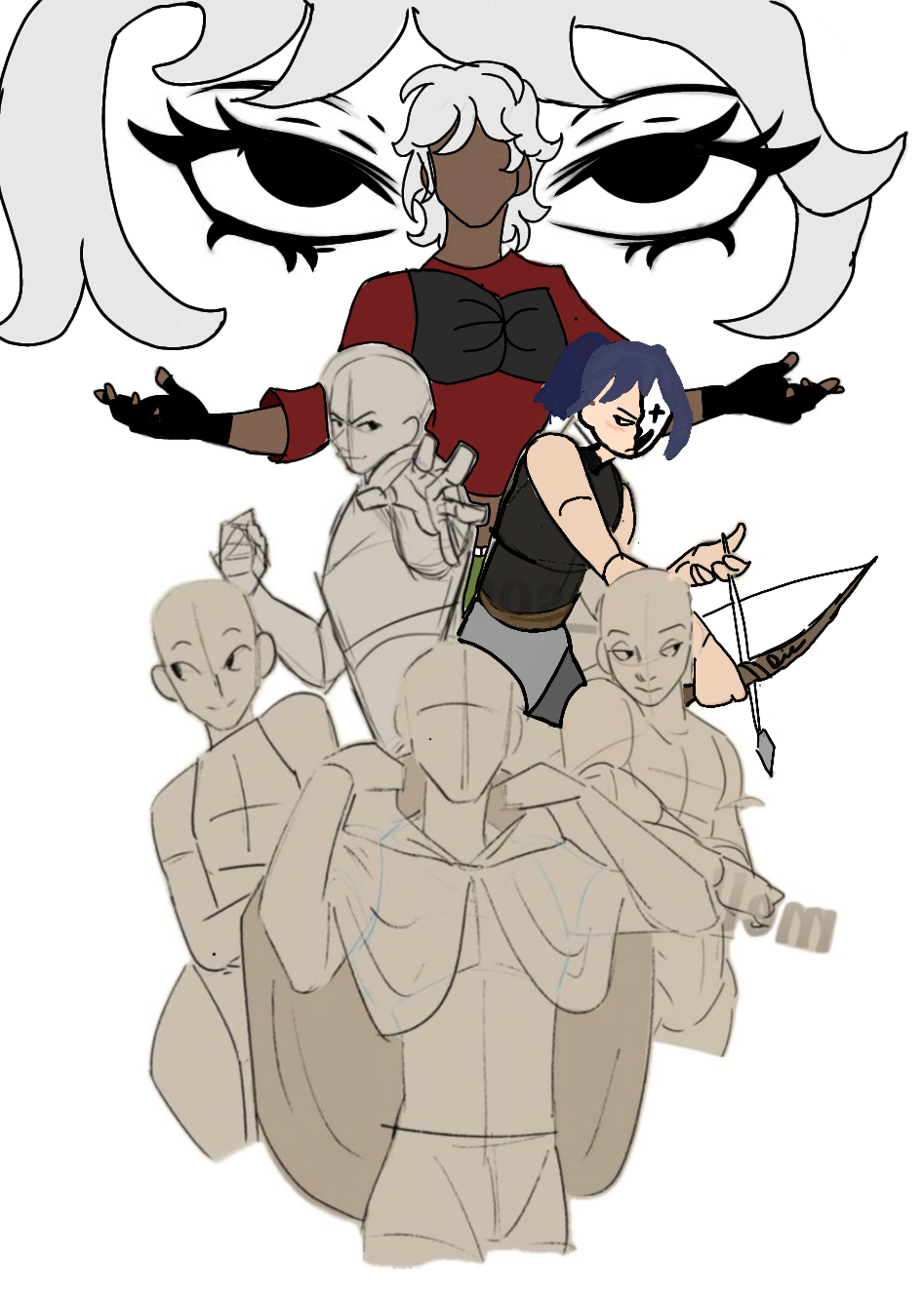 Fight collab - ibisPaint