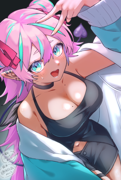 みんしちちゃん塗りました