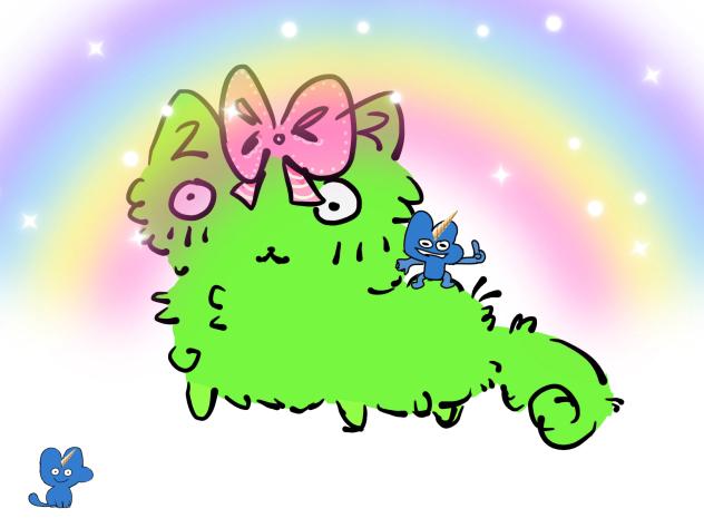 Hello world I am kitty two