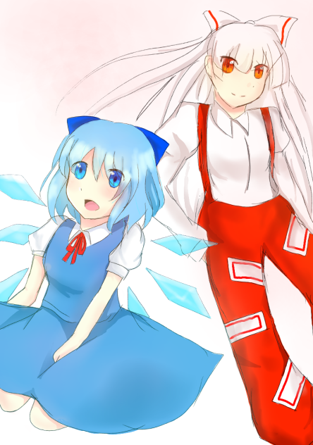 チルノ&妹紅