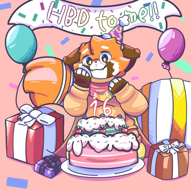 🎂Happy birthday toooo ME!! 🎉 16y 1 l 2