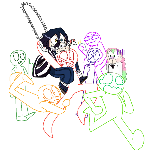 Demon slayer hashira collab