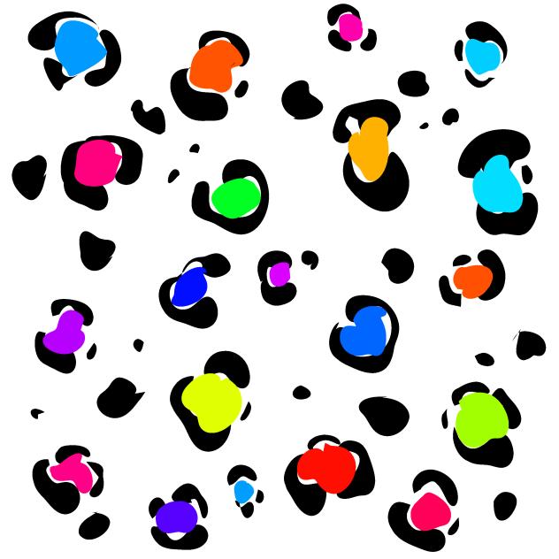 Colourful Leopard Print
