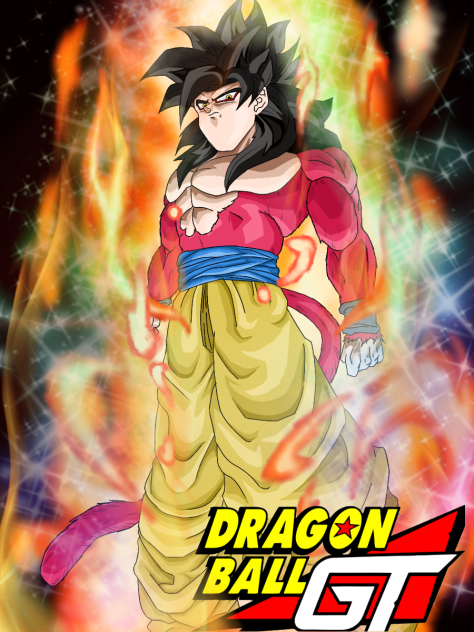 ドラゴンボールGTのポスター作ってみた