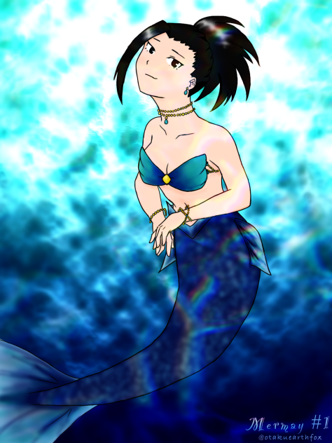 Mermay Day 1, MomoYao 💙🧜🏼‍♀️