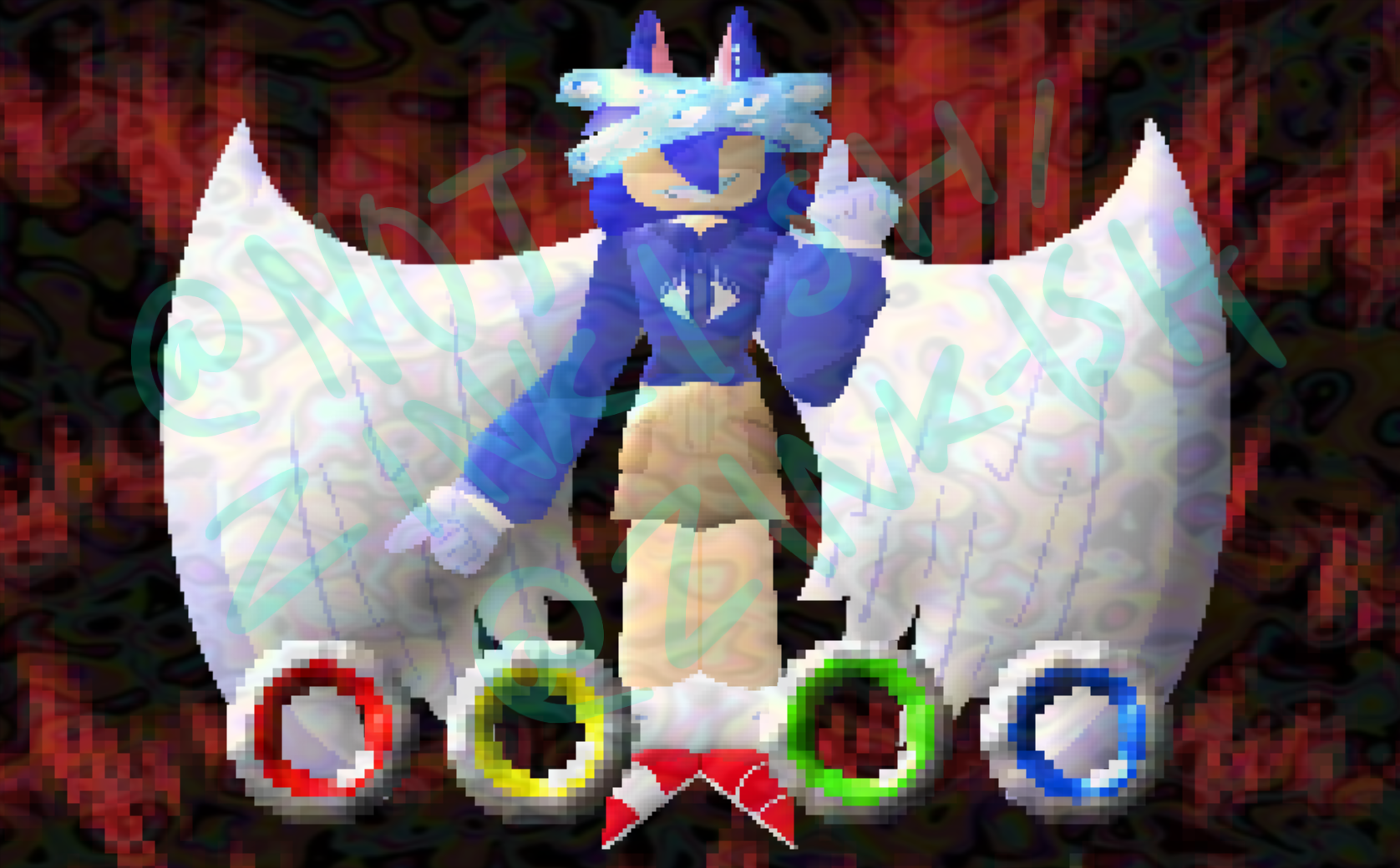 My version of Rewrite sonic - ibisPaint