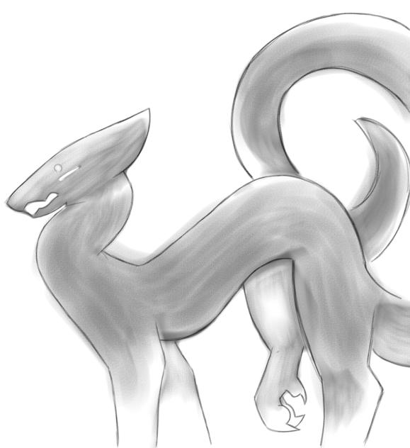 FoxFire, my Kitsune OC WIP!!
