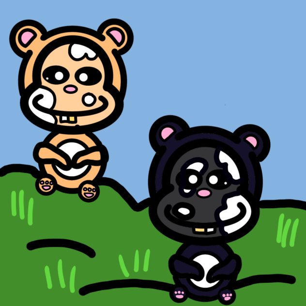 My pet hamsters - ibisPaint