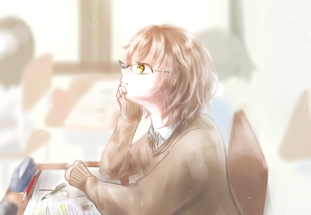 隣の席の人