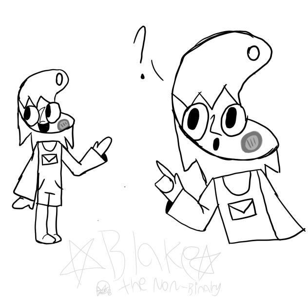my dw oc line art