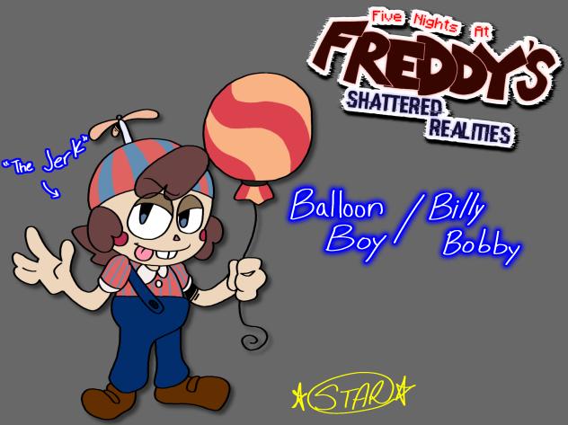FNAF Shattered realities Balloon Boy