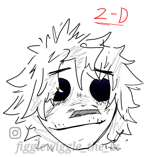 2-D!!! from gorillaz 🫣