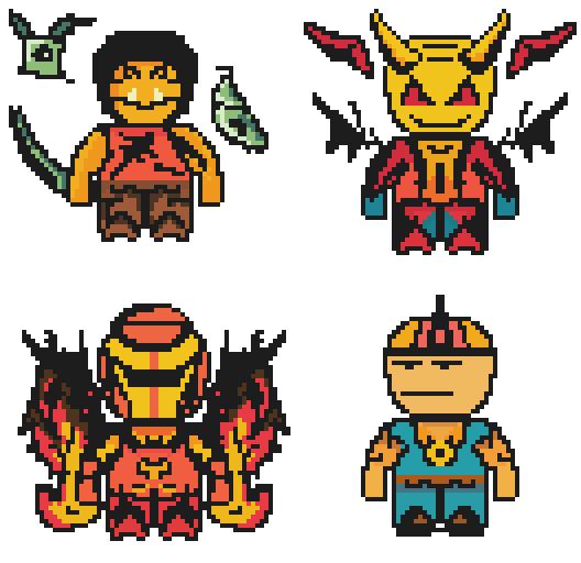 🆓4 Model Vtuber Character ~ Pixel art🔥🔥