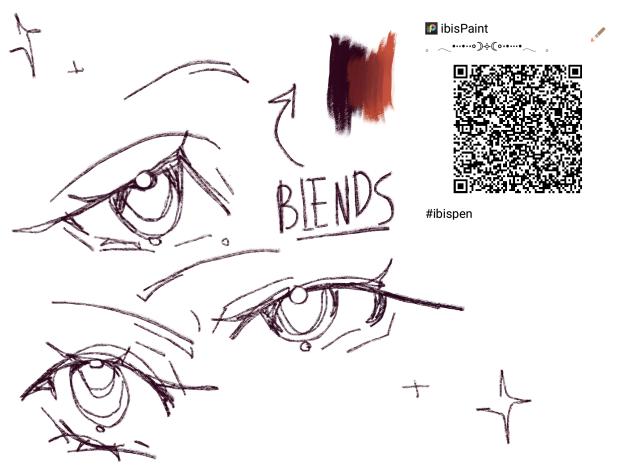 Lineart Brush With defined texture