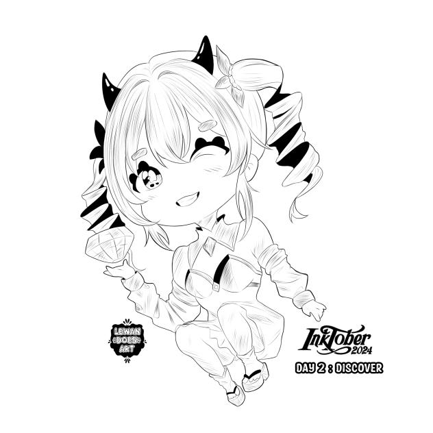INKTOBER 2024 DAY 2 DISCOVER