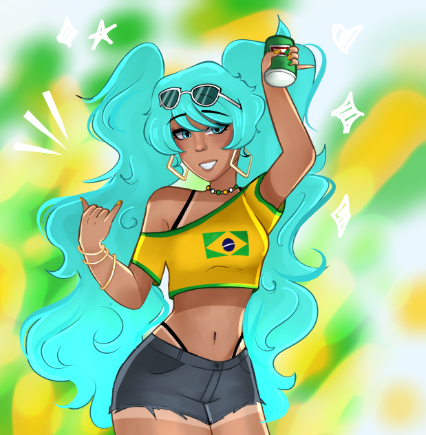 Hatsune miku Brasileira