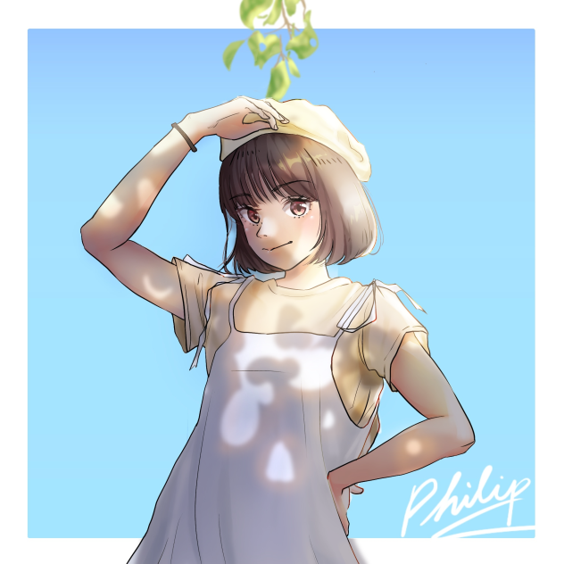 tree shadow - ibisPaint