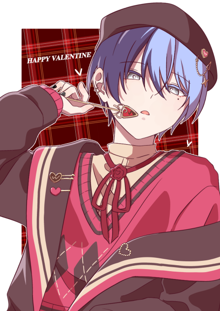 青柳冬弥 - ibisPaint 青柳冬弥 ミニ色紙 グリ缶 ビビバス バレンタイン VD