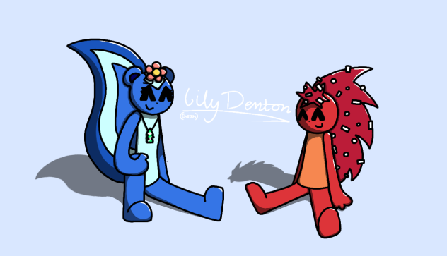 ✨ Petunia and Flaky ✨