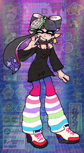 Splat 2 1st anniversary outfit Callie - ibisPaint