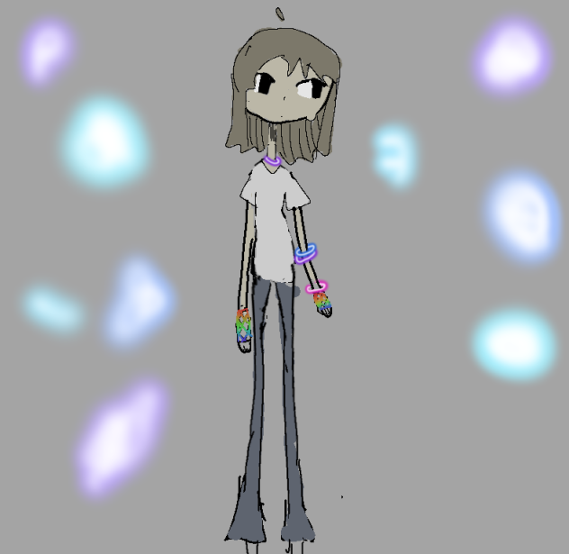 anxious at a disco