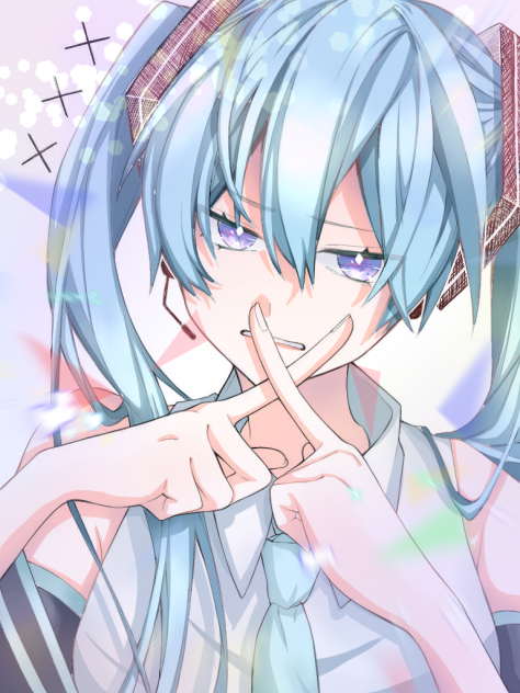 初音ミクフリー線画