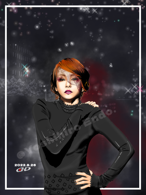 安室奈美恵の影