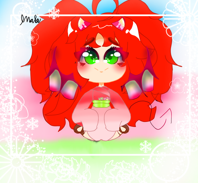 red hair - ibisPaint