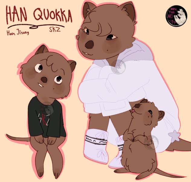 [SKZ] Han Quokka - Fanart
