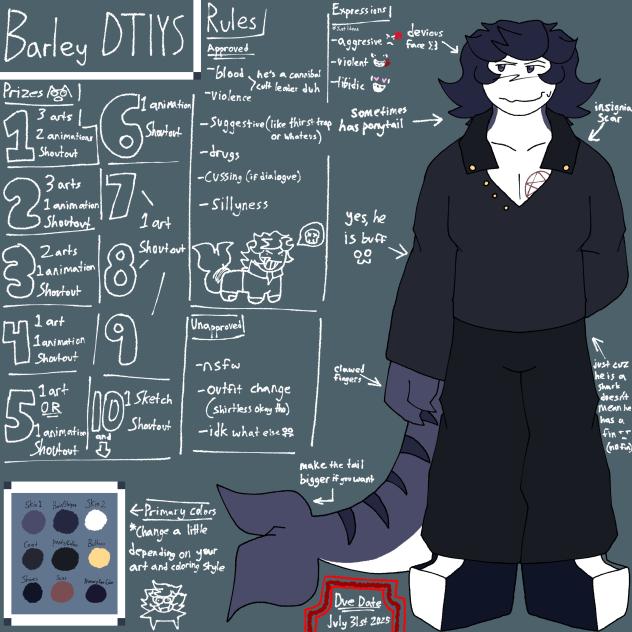 Barley DTIYS (aight we fr doing this)