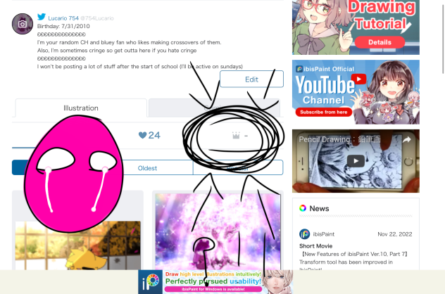 Where an I in the ranking