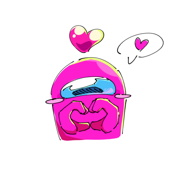 落書きpink ちゃん