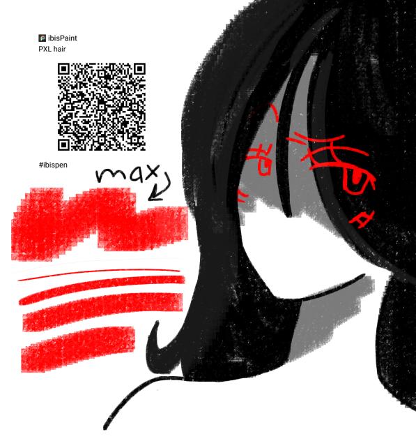 socmo pixel hair brush 🖌️